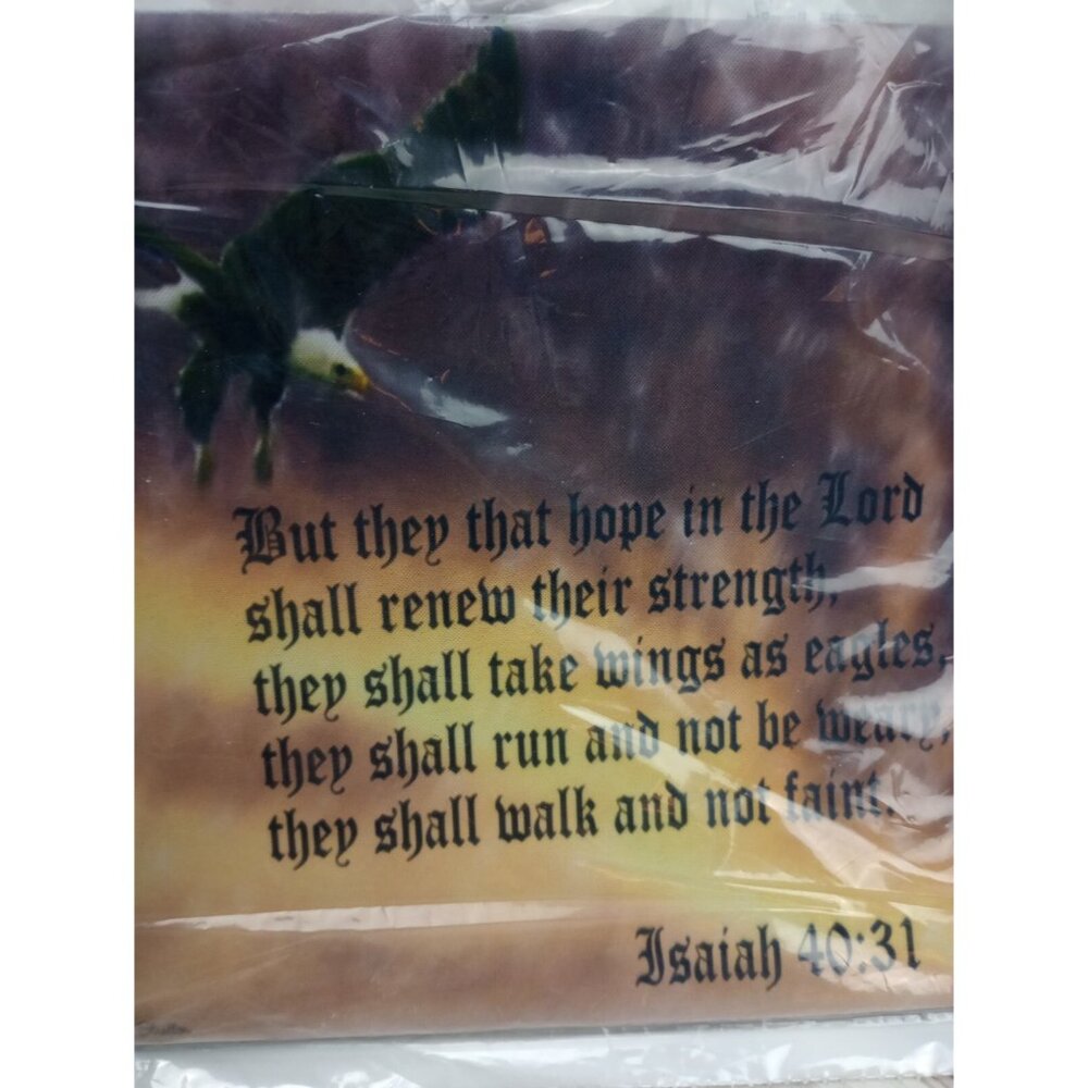 Isaiah 40:31 Bible Verse Mouse Pad Christian‎ Mousepad 8" Eagle Square New